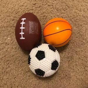 Sport squishy bundle | soccer bouncy ball |